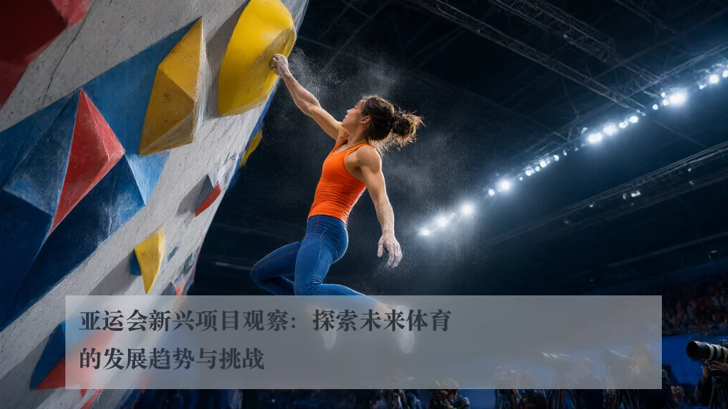 亚运会新兴项目观察：探索未来体育的发展趋势与挑战